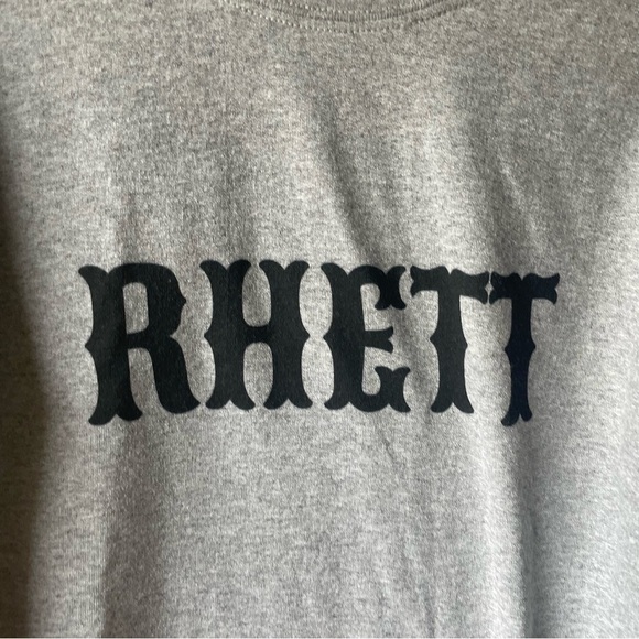 Gildan Thomas Rhett Grey Long Sleeve Sweatshirt - Picture 6 of 6
